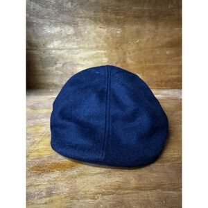Lids Wool Blend Navy Cabbie/Newsboy Hat L/XL